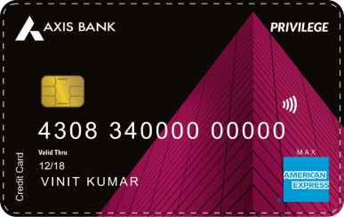 Axis Privilege Amex Credit Card
